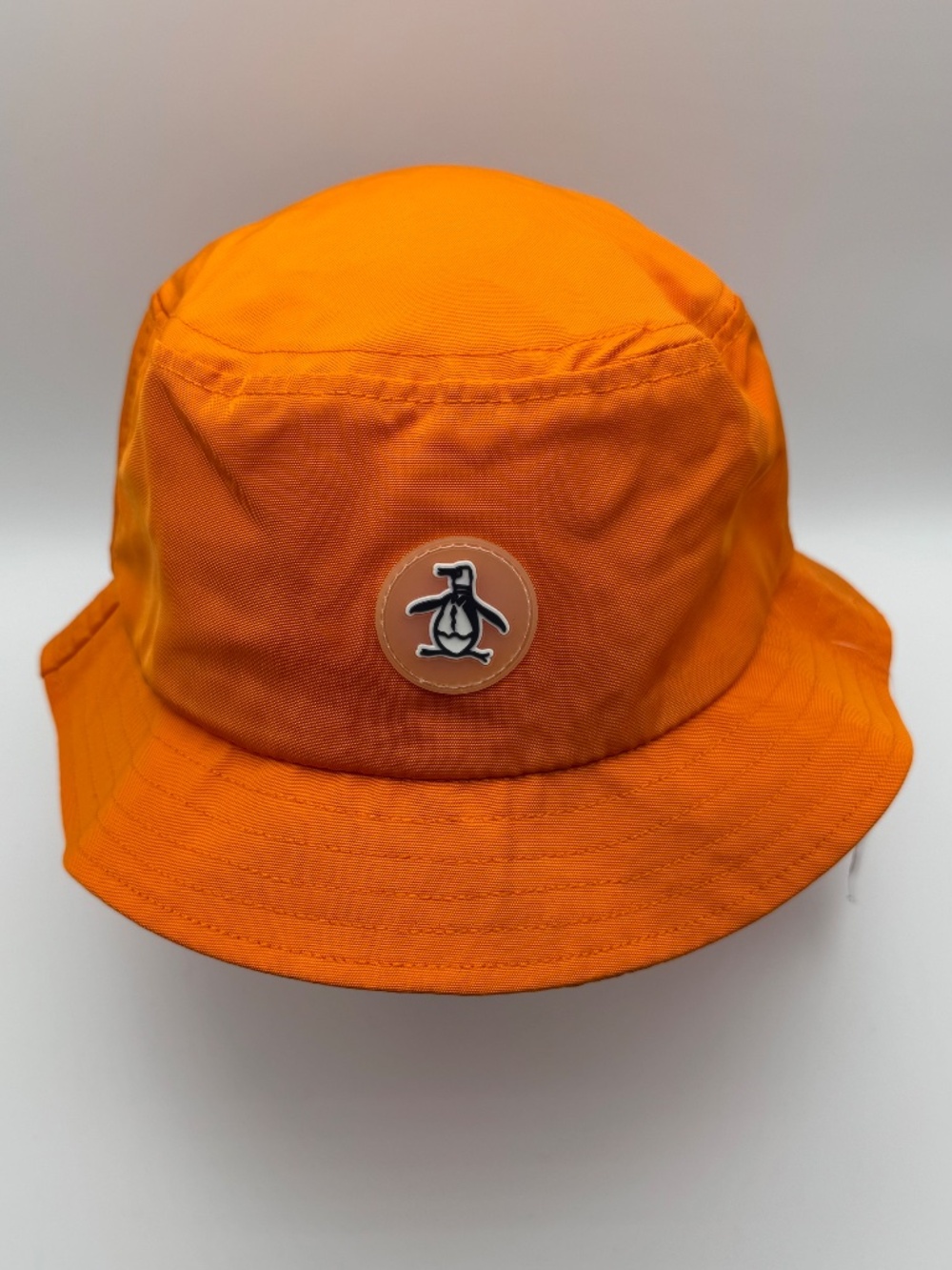 NWT Original Penguin Performance Bucket Hat in Dark Cheddar Orange, One Size